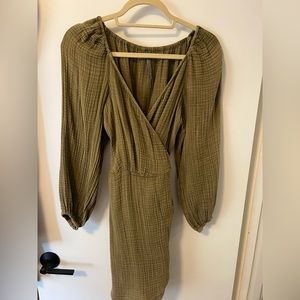 Anthropologie wrap dress